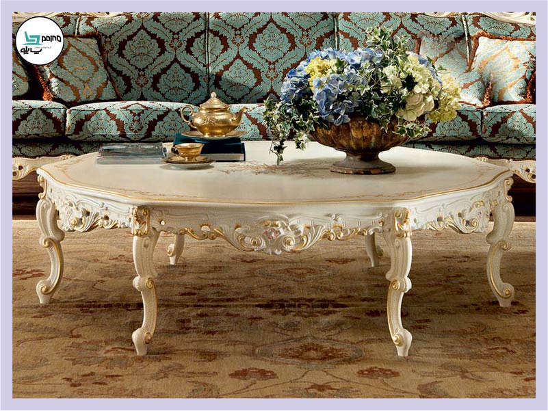 میز جلومبلی کلاسیک